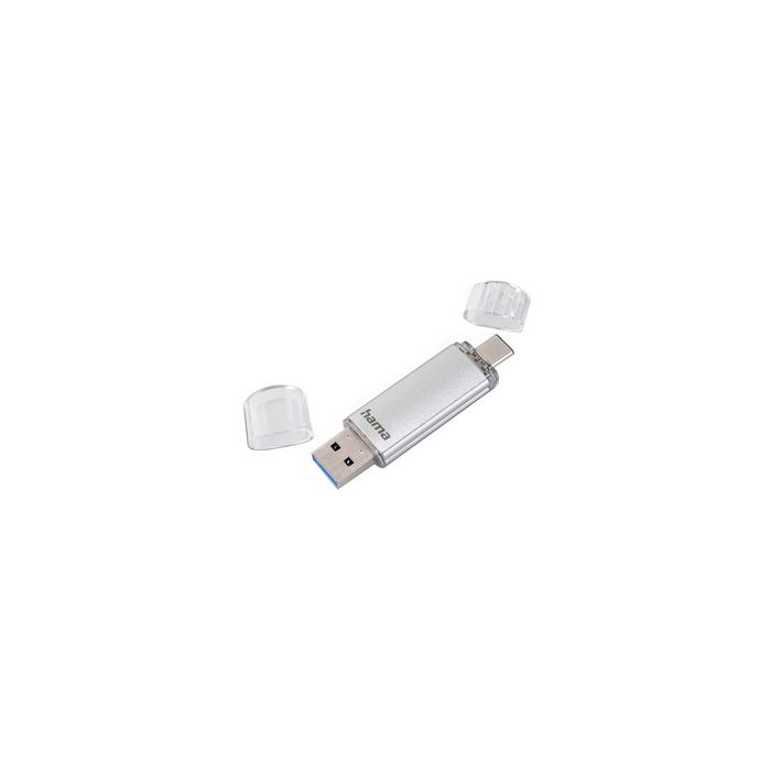 hama Clé USB 3.0/3.1 "C-Laeta", 16 GB, argent
