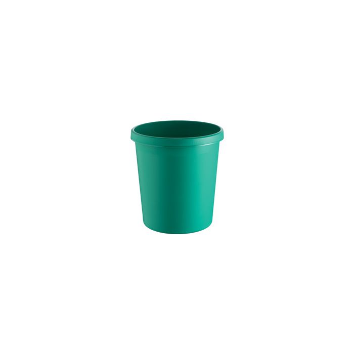 helit Corbeille à papier "the german", 18 litres, PE, vert