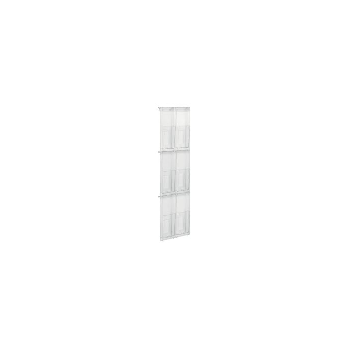 helit Porte-brochures mural "the placativ", transparent