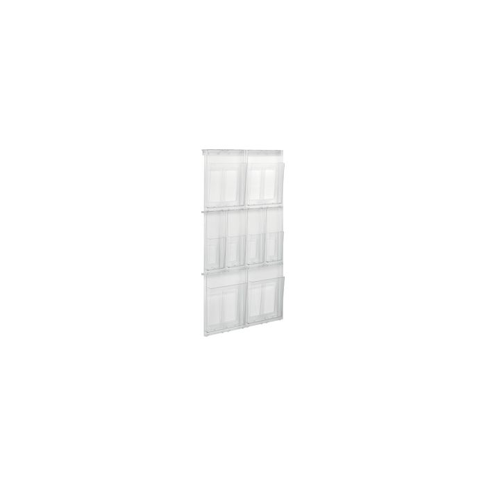helit Porte-brochures mural "the placativ", transparent
