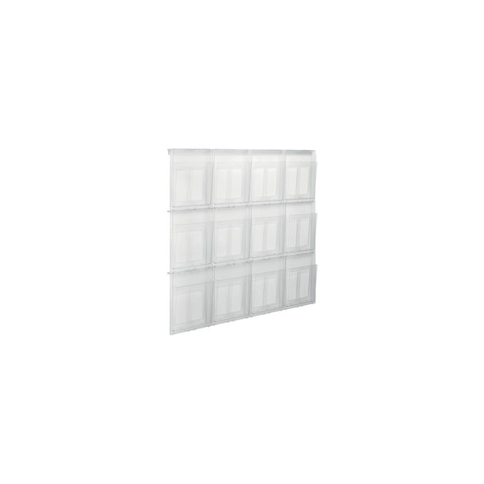 helit Porte-brochures mural "the placativ", transparent