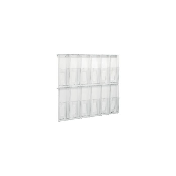 helit Porte-brochures mural "the placativ", transparent