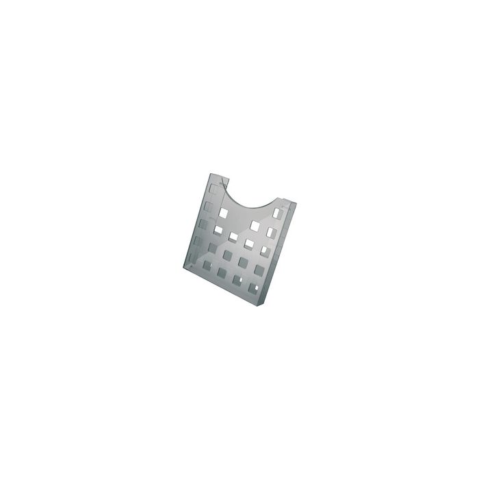 helit Porte-brochures "the grid", A4, gris-transparent