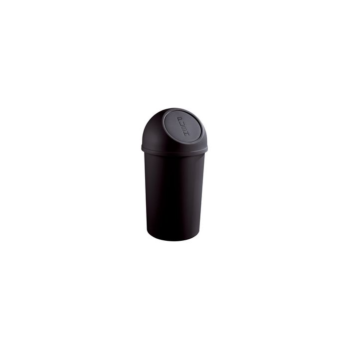 helit Poubelle "the flip", 45 litres, noir