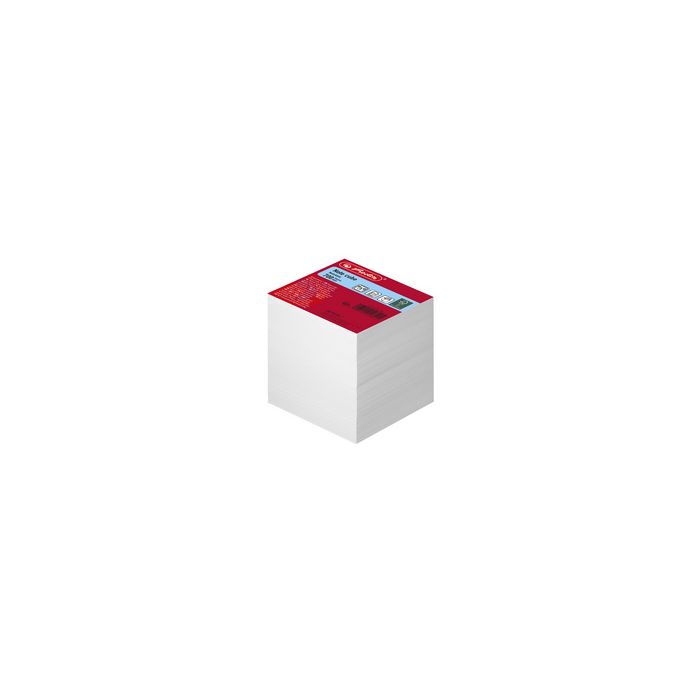herlitz Bloc-notes cube, 90 x 90 mm, 80 g/m2, blanc