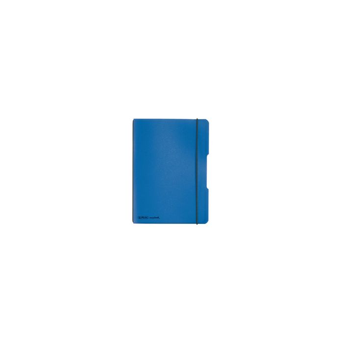 herlitz Carnet de notes my.book flex, A5, PP, bleu