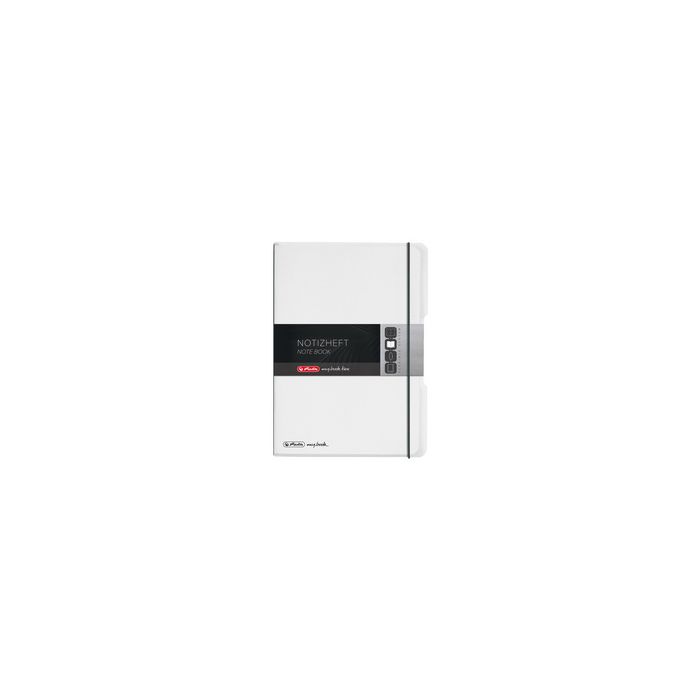 herlitz Carnet de notes my.book flex, A5, PP, transparent