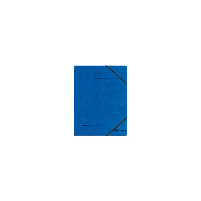 herlitz Chemise easyorga, A4, carton, bleu