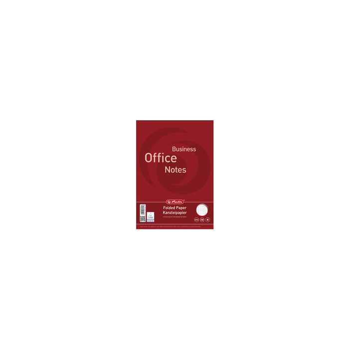 herlitz Copies doubles, format A3/format A4, quadrillé/marge