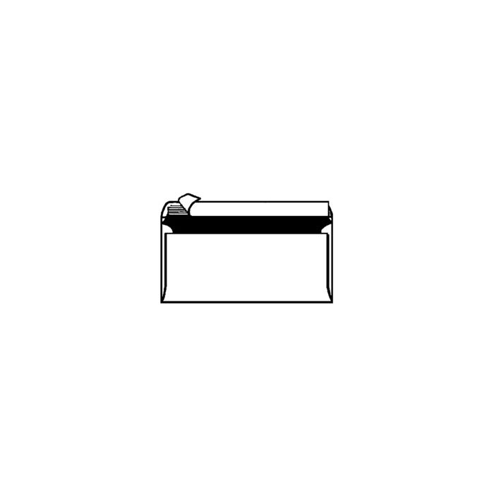 herlitz Enveloppe, format C6, sans fenêtre, blanc