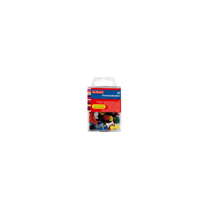 herlitz Epingles de signalisation, assorti, contenu: 400 pcs