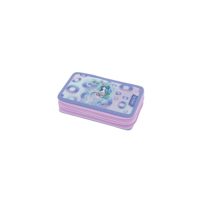 herlitz Etui scolaire double "Mystic Mermaid", 23 pièces