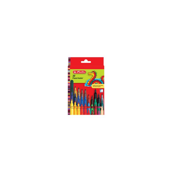 herlitz Feutre, étui en carton de 30