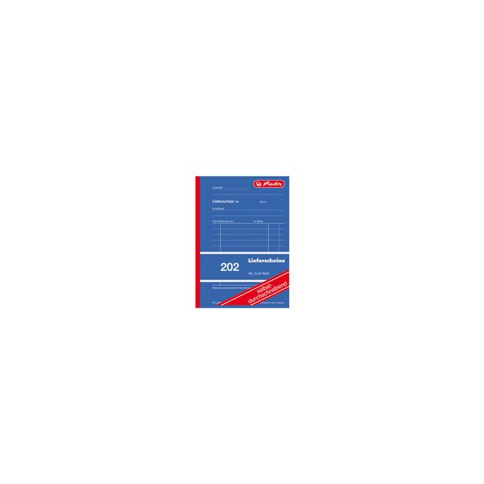 herlitz Formularbuch "Liefer-/Empfangsschein 201", DIN A5