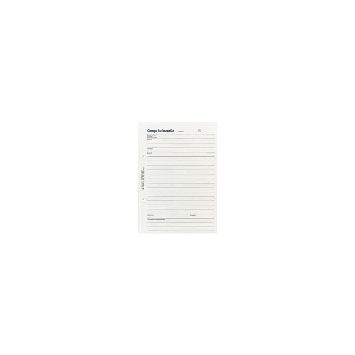 herlitz Gesprächsnotizblock DIN A5, 50 Blatt x3