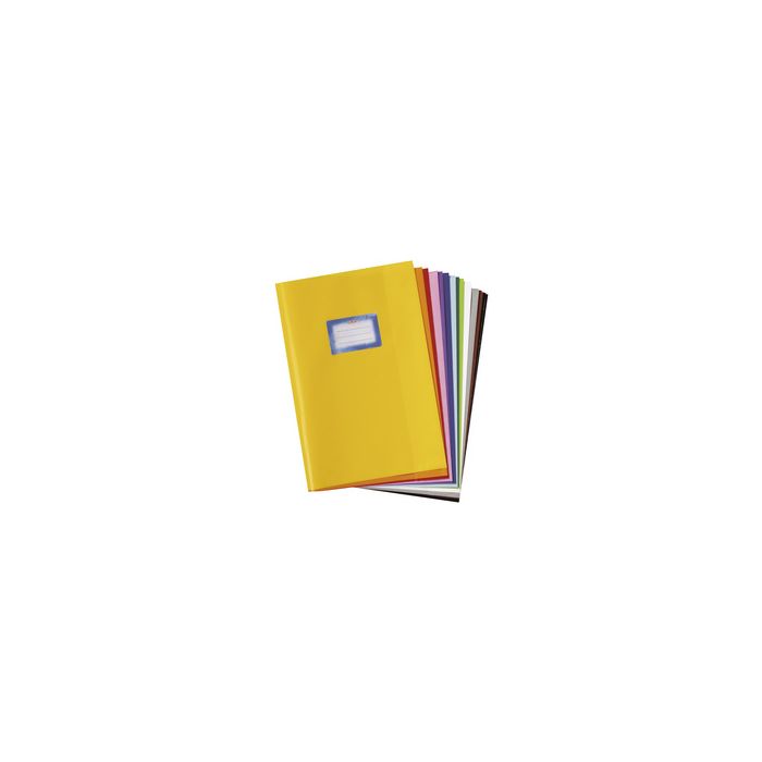 herlitz Protège-cahier format A4, gaufré (raphia), en PP x10