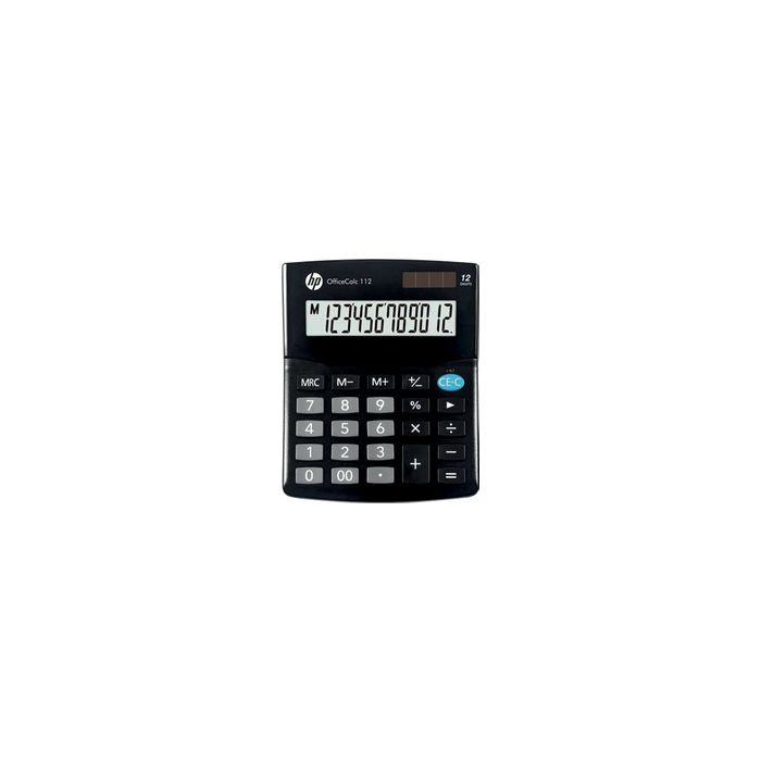 hp Calculatrice de bureau "OfficeCalc 112", noir