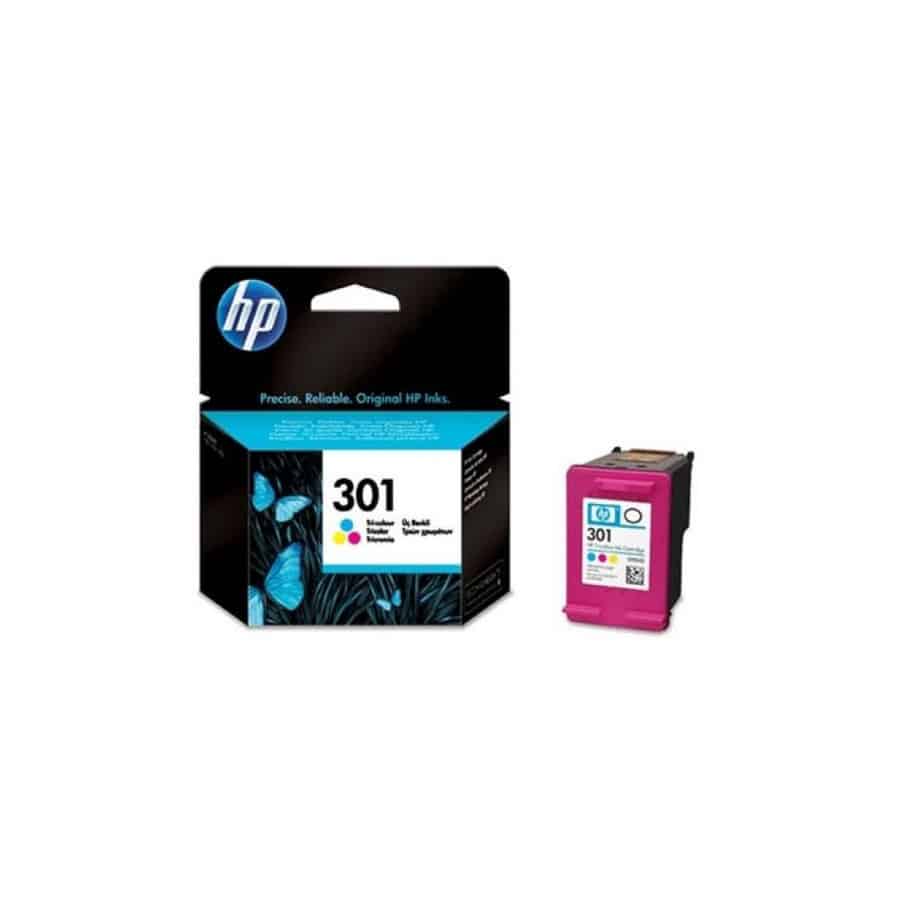 Cartouche Jet d'encre de Marque HP301 CH562AE Couleur (Cyan, Magenta, Yellow) (165 pages)
