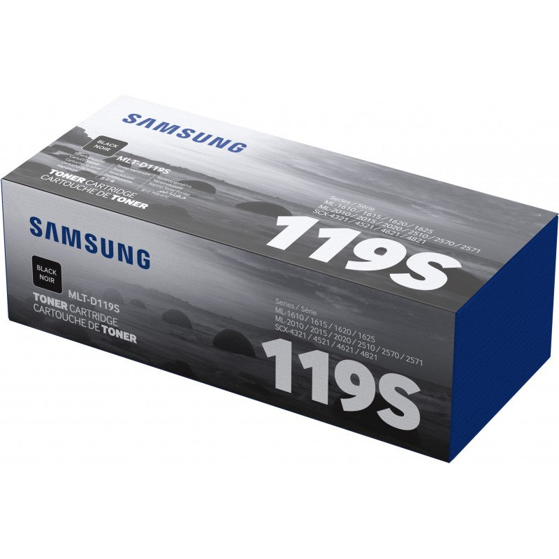 Cartouche Laser de Marque pour Samsung MLT-D119S/ELS Noir (3 000 pages)