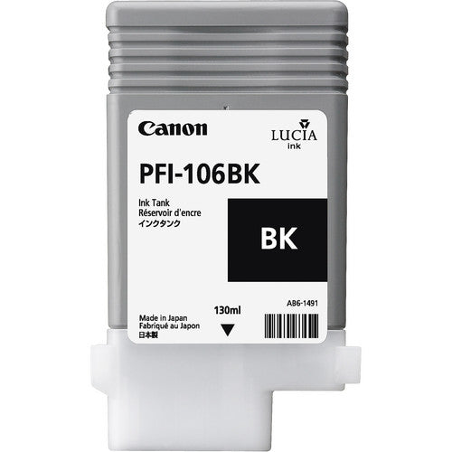 Cartouche d'origine Canon 6621B001 / PFI-106 BK - noire
