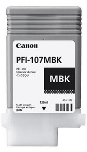 Cartouche compatible premium Canon 6704B001 / PFI-107 MBK - noire