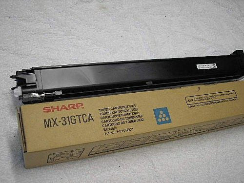 Cartouche Laser de Marque SHARP MX-31GTCA Cyan (15 000 pages)
