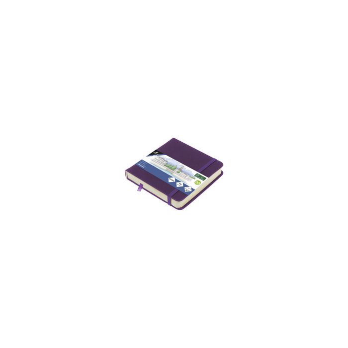 kangaro Carnet de croquis, 160 p., 120x120 mm, purple heart