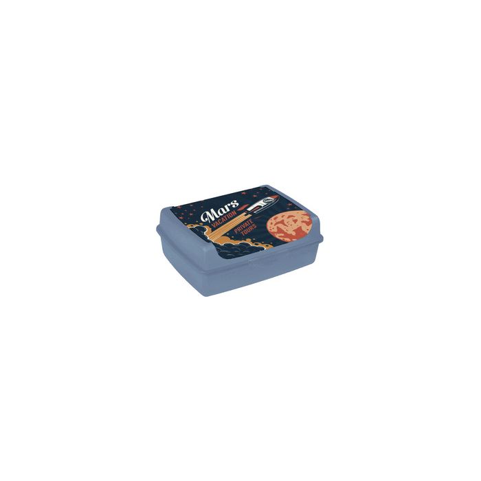 keeeper Boîte à goûter carla midi "Space Tour", nordic blue