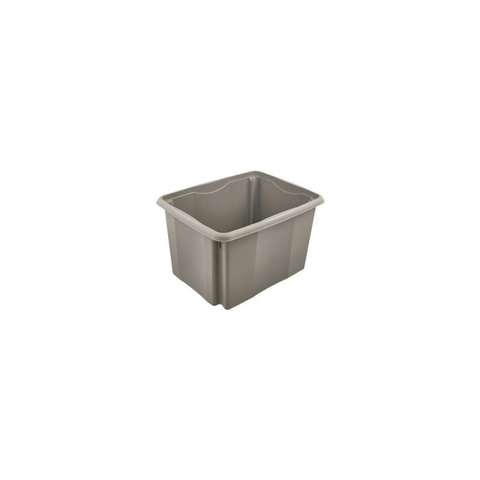 keeeper Boîte de rangement "emil eco", 15 litres, stone grey