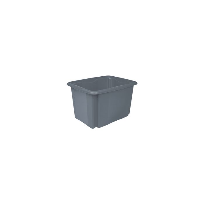 keeeper Boîte de rangement "emil eco", 30 litres, gris