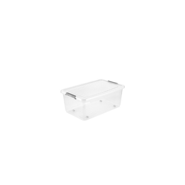 keeeper Boîte de rangement "leo", 37 litres, transparent