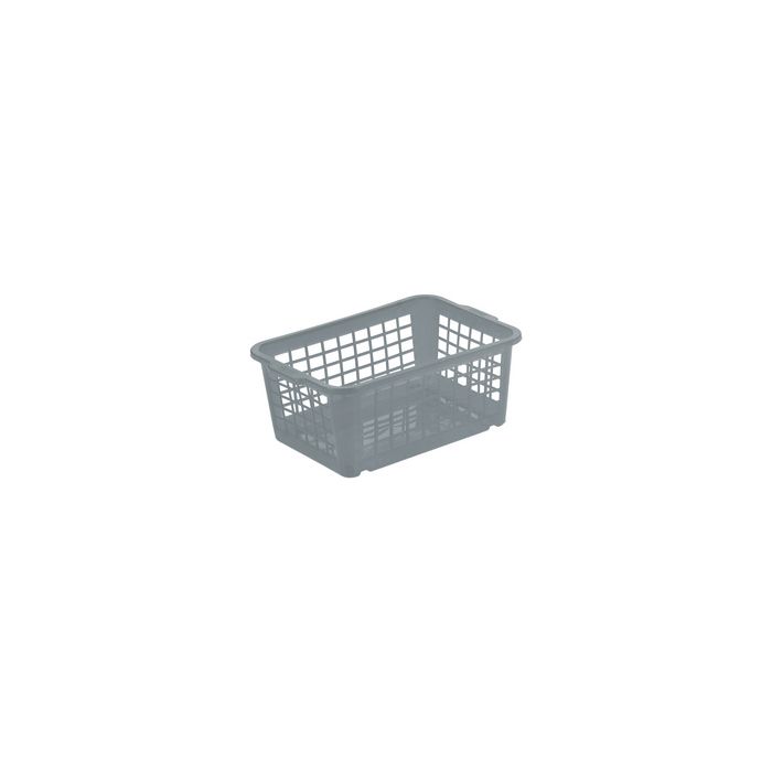 keeeper Corbeille de rangement "fred", gris transparent