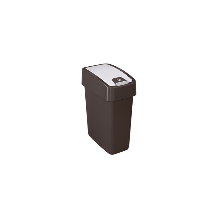 keeeper Poubelle "magne", 45 litres, anthracite / blanc