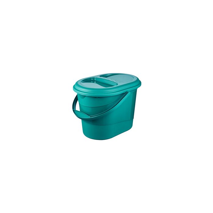 keeeper Seau à déchets bio "elsa eco", 13 litres, sky blue