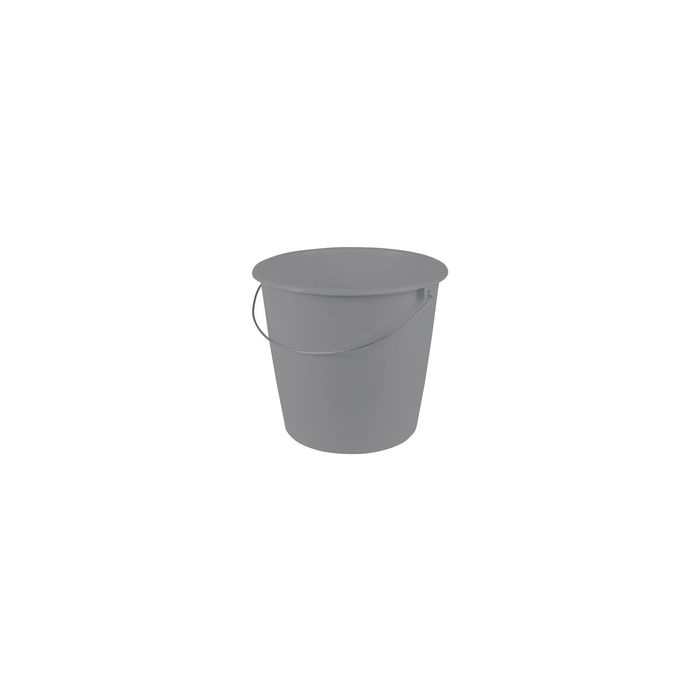 keeeper Seau de ménage "erik", rond, 10 litres, nordic-grey