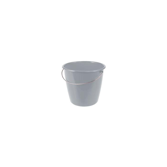 keeeper Seau de ménage "erik", rond, 5 litres, nordic-grey