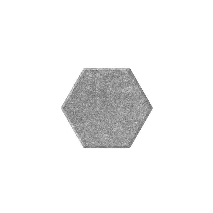 magnetoplan Panneau mural acoustique ecoAware, gris