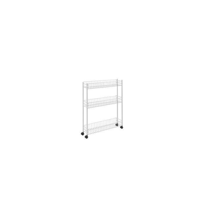 metaltex Desserte multi-usage Fino, 3 niveaux, blanc