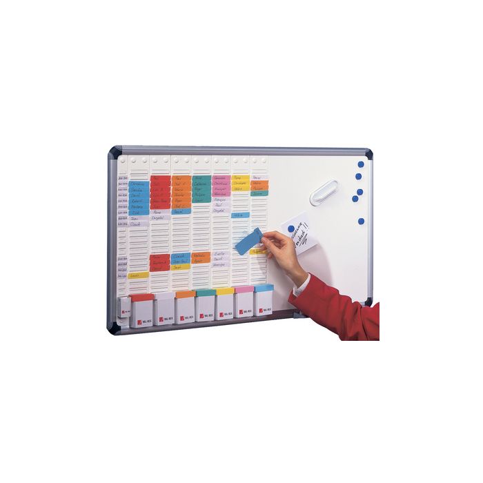 nobo Tableau Blanc avec planning hebdomadaire