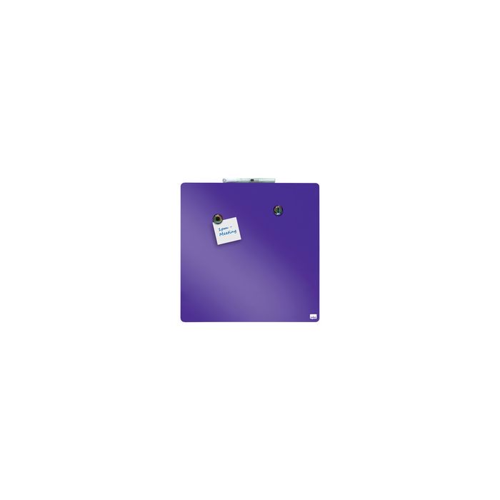 nobo Tableau mémo carré, (L)360 x (H)360 mm, violet