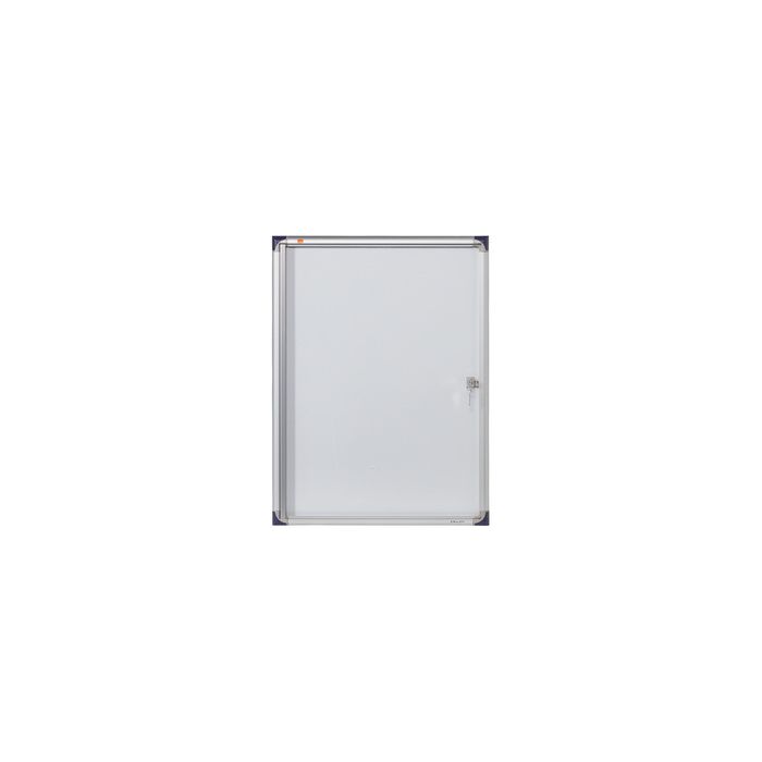 nobo Vitrine, extra plat, fond métal, 1 x format A4
