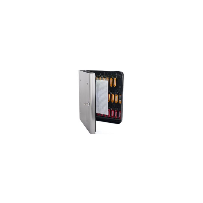 pavo Armoire à clés Design pour 54 clés, gris foncé