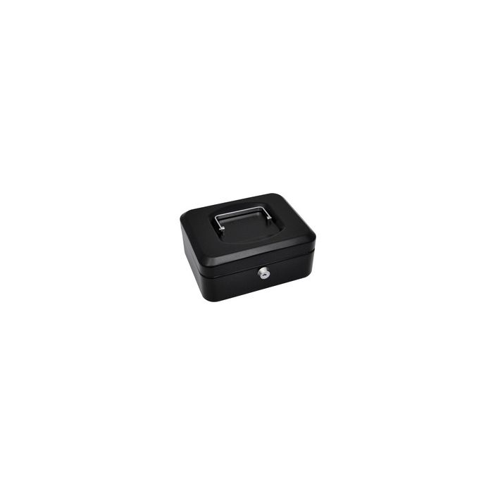 pavo Caisse à monnaie, (L)300 x (P)240 x (H)90 mm, noir