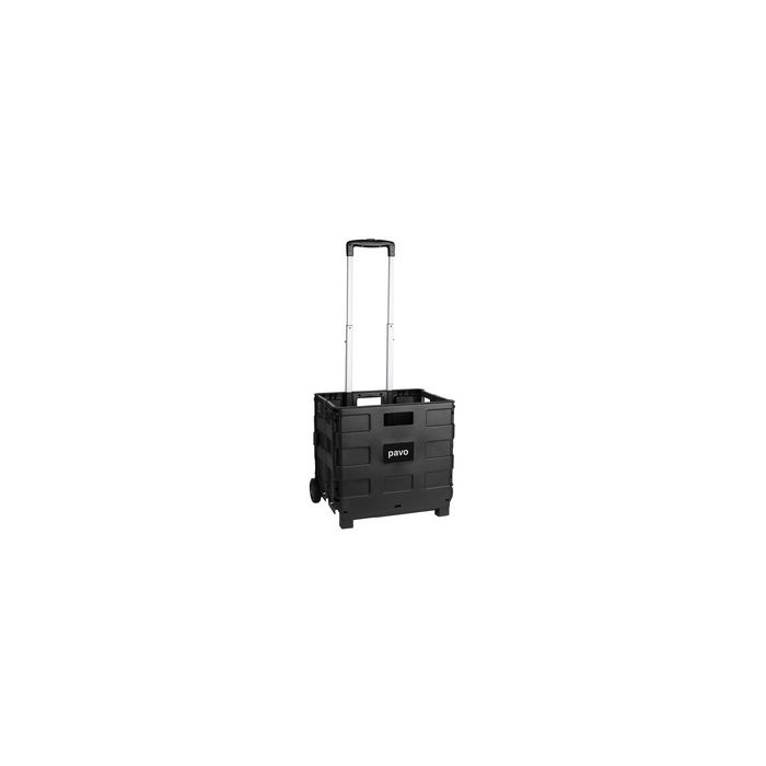 pavo Chariot de transport avec caisse pliante, charge 30 kg