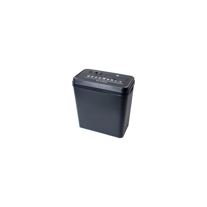 pavo Destructeur de documents Stripcut 12, bandes 6 mm, noir