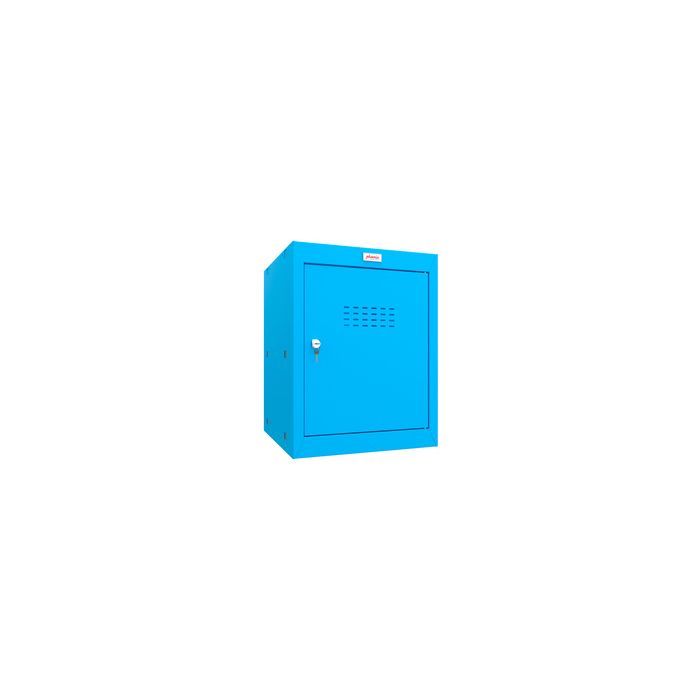 phoenix Casier cubique CL0544, serrure à clé, bleu