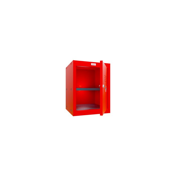phoenix Casier cubique CL0544, serrure à clé, rouge