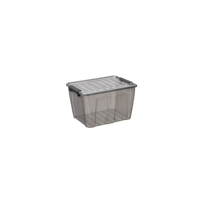 plast team Boîte de rangement HOME BOX, 15 L, gris