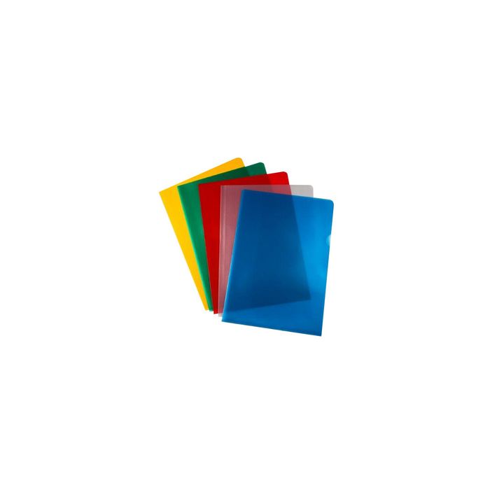 proOFFICE Pochette transparente, A4, PP, granuleux, vert