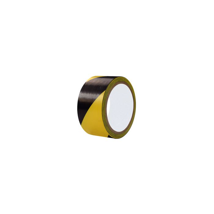 rillprint Bande de marquage au sol, 50 mm x 33 m, jaune/noir